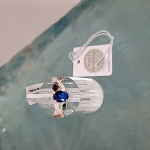 SWAROVSKI crystals ring Size 7 NWT